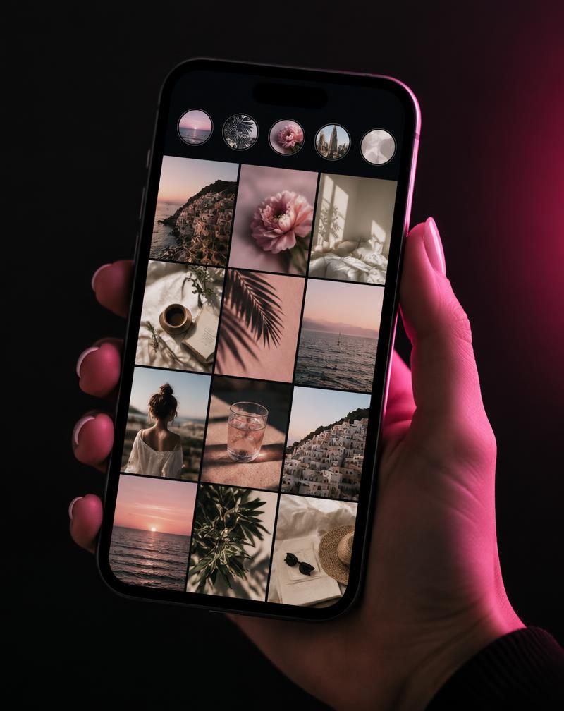 Social Media Management — AI creative concept